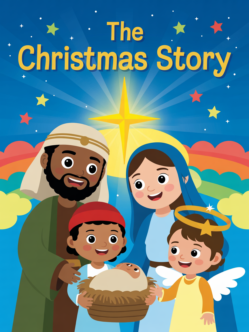 The christmas story coloring