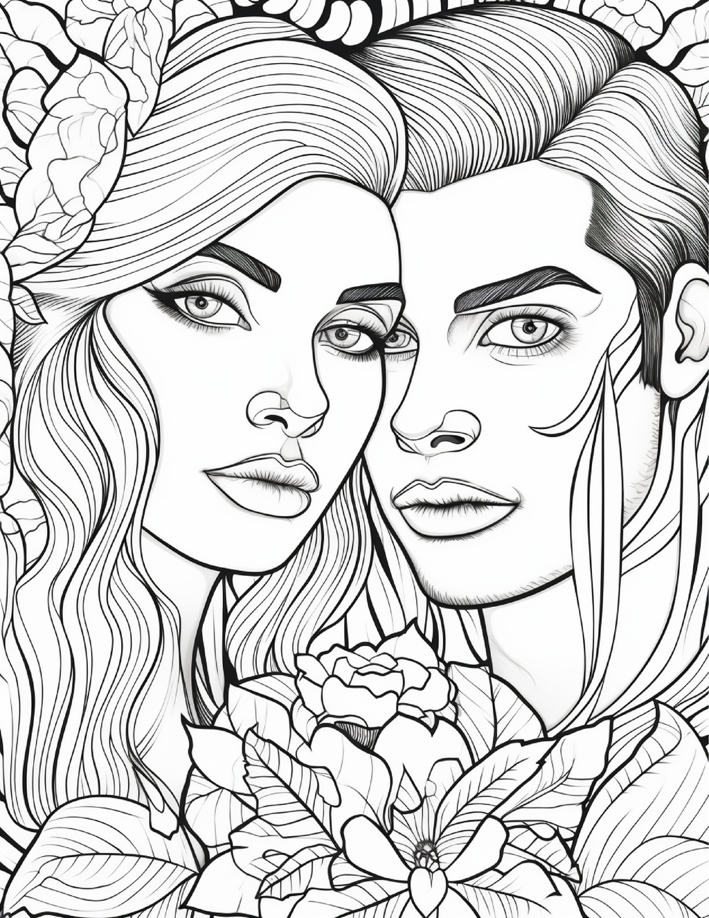 Adult coloring , Tattoos , Couple ...